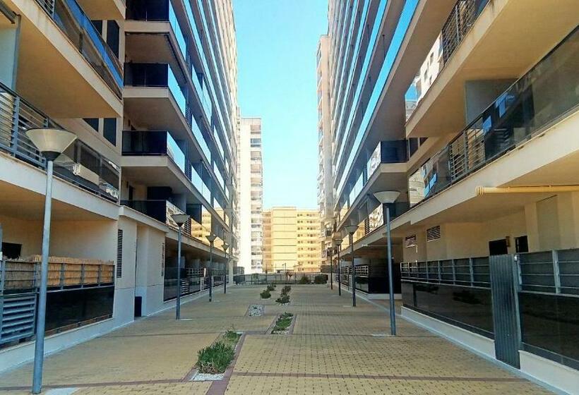 １ベッドルームアパートメント, Apartamentos Terrazas Al Mar 3000