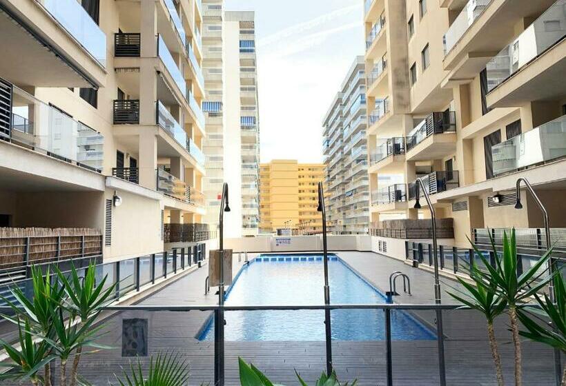 带1个卧室的公寓, Apartamentos Terrazas Al Mar 3000