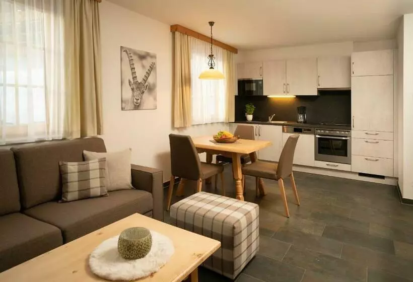 １ベッドルームアパートメント, Alpinlodges Kühtai