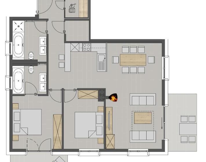 דירת חדר, Alpinlodges Kühtai