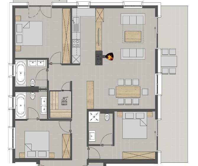 דירת חדר, Alpinlodges Kühtai