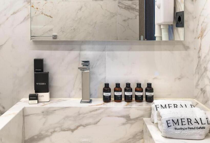 标准间带露台, Emerald Hotel Residence Cefalù