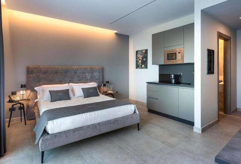 标准间带露台, Emerald Hotel Residence Cefalù