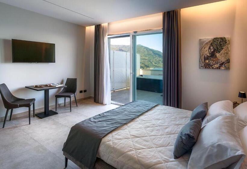 스탠다드 테라스 룸, Emerald Hotel Residence Cefalù