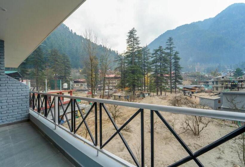 스탠다드 룸 킹사이즈 침대, Kasol Arthouse   The Treasure Of Himalayas
