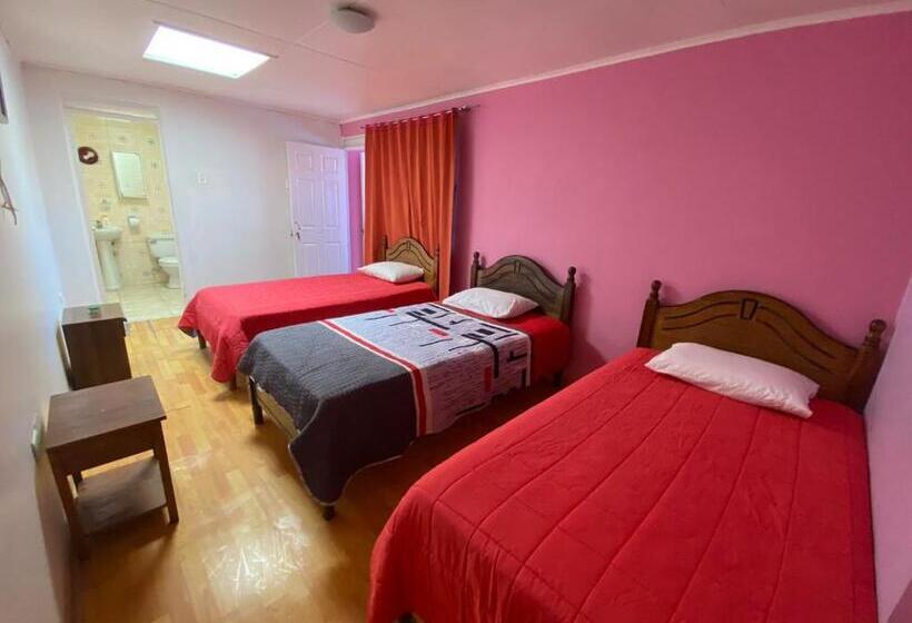 基本三人间, Hostal F&p