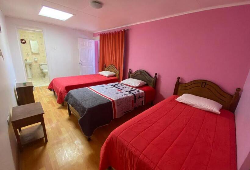اتاق ساده سه‌ نفره, Hostal F&p