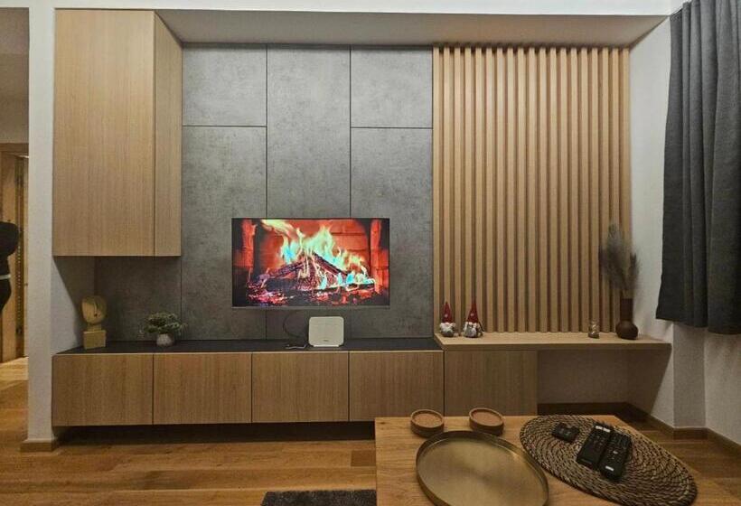 آپارتمان 1 خوابه با چشم‌انداز, Zlatni Javor, Apartment 408