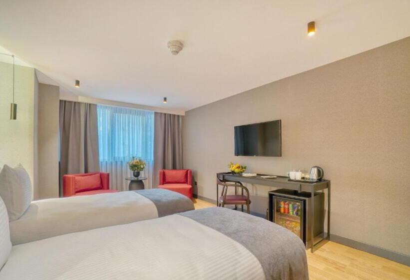 اتاق استاندارد با چشمانداز باغ, Ibos Hotels Izmir Alsancak