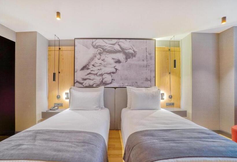 اتاق لوکس با چشمانداز شهر, Ibos Hotels Izmir Alsancak