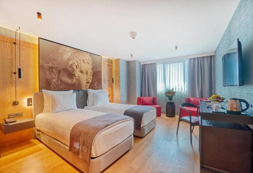 اتاق لوکس با چشمانداز شهر, Ibos Hotels Izmir Alsancak