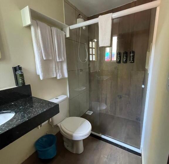 اتاق استاندارد چهار تخته, Pousada Areias Do Pero