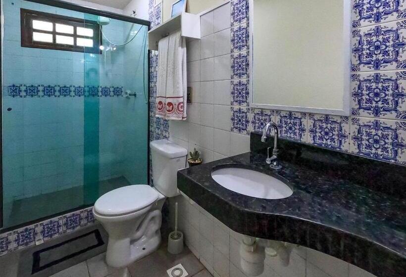 اتاق استاندارد سه تخته با چشم‌انداز باغ, Pousada Areias Do Pero