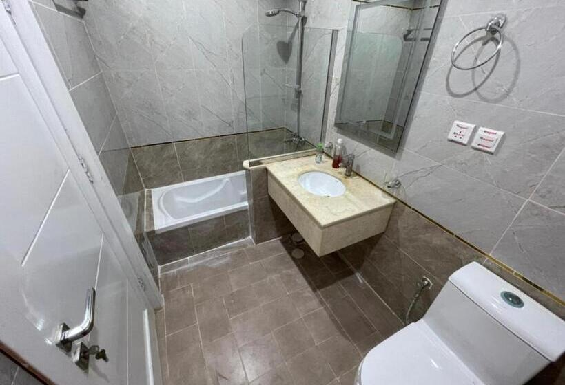 침실 2개 아파트, مسكن النخبة Green Elite Residence,umluj