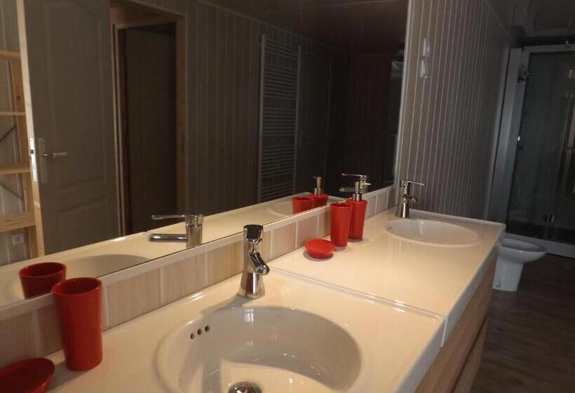 家庭房带园景, La Chuchotiere