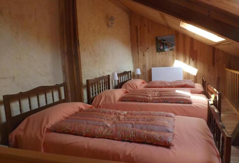 家庭房带园景, La Chuchotiere