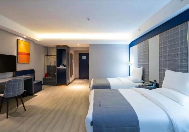 اتاق استاندارد با چشم‌انداز, Lano Hotel Guiyang High Speed Rail North Station Dream City