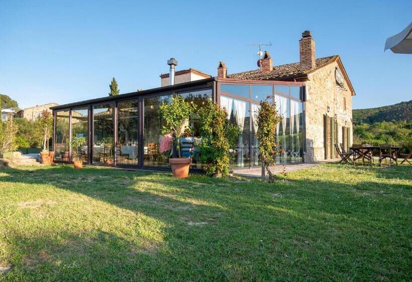 带大床的标准间, Locanda Le Giunche