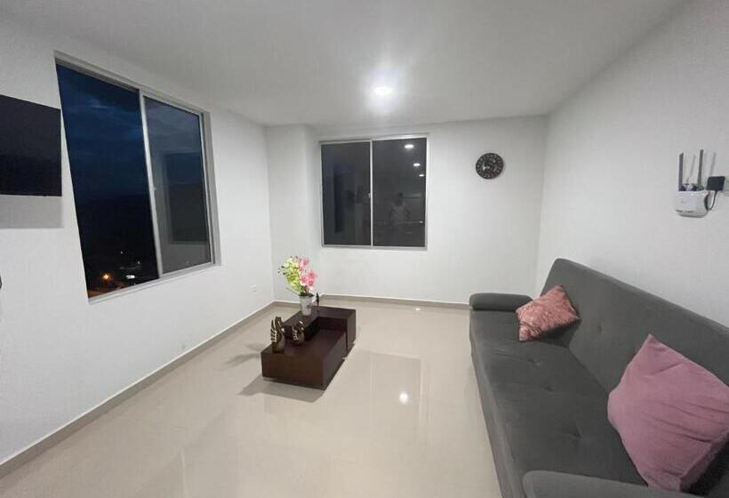 ２ベッドルームアパートメント, Apartahotel San Gil Plaza   Bed & Coffee