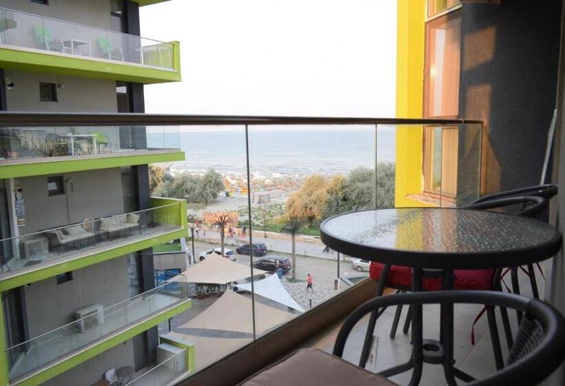 バルコニー付き1ベッドルームアパートメント, Apartament Willow By The Sea By Alz