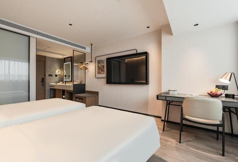 高级大房间, Atour Hotel Xiamen Gaoqi Airport Chenggong Avenue