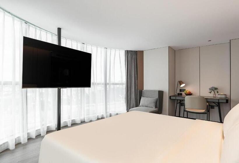 带观景的标准间, Atour Hotel Xiamen Gaoqi Airport Chenggong Avenue