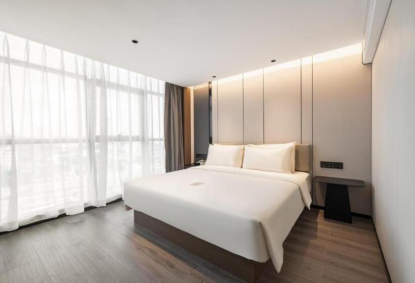 带城市景观的标准间, Atour Hotel Xiamen Gaoqi Airport Chenggong Avenue