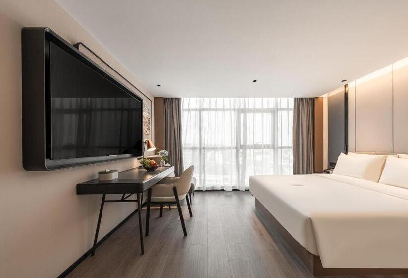 带城市景观的标准间, Atour Hotel Xiamen Gaoqi Airport Chenggong Avenue