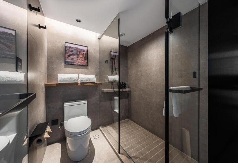 带城市景观的标准间, Atour Hotel Xiamen Gaoqi Airport Chenggong Avenue