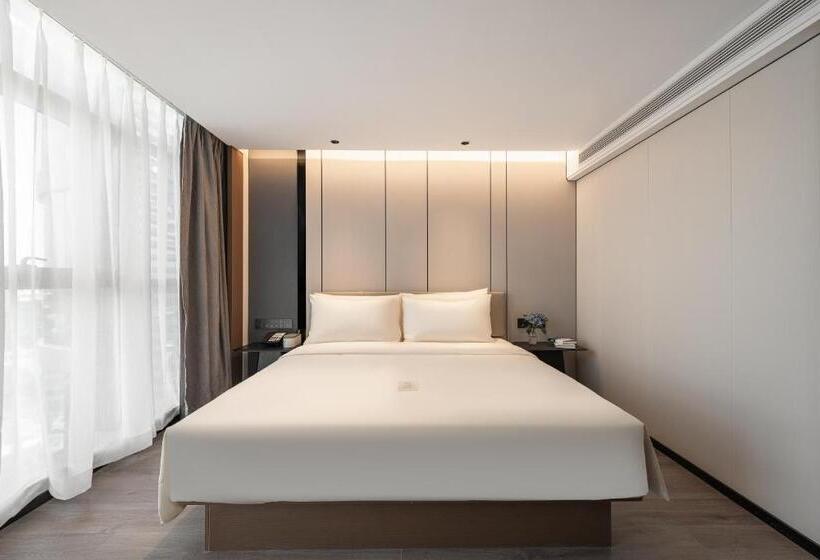 带城市景观的标准间, Atour Hotel Xiamen Gaoqi Airport Chenggong Avenue