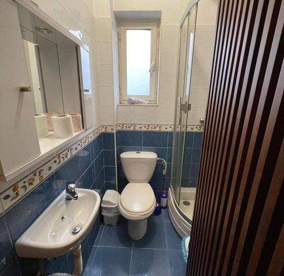 带大床的标准间, Budget Retreat Tirana & Studios