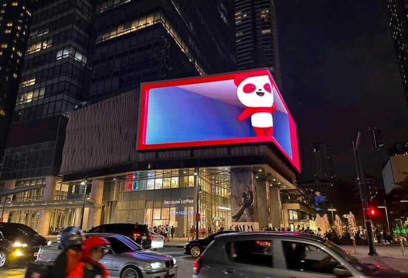 דירת חדר נוף לבריכה, L1 Twin Bed Staycation In Bonifacio Global City 5