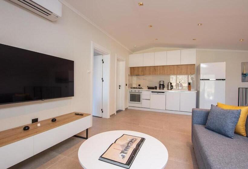 آپارتمان 1 خوابه با تراس, Asfiya Loft Apartments