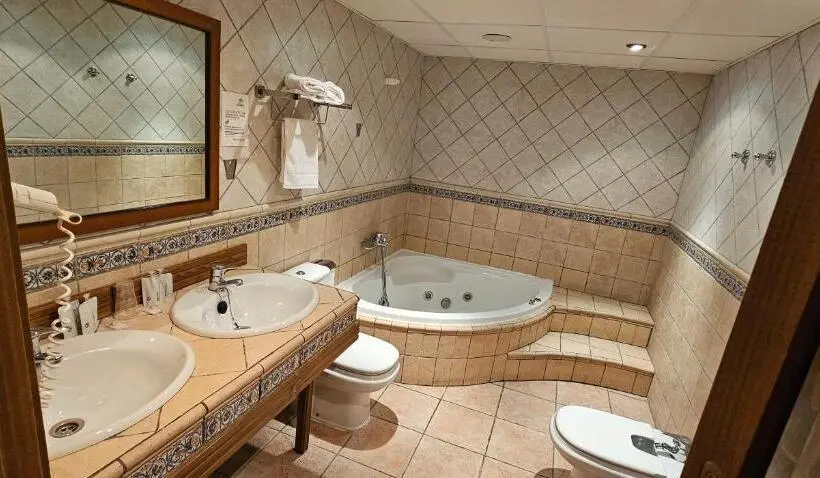 Suite mit Hydromassage, Castillo De Illueca