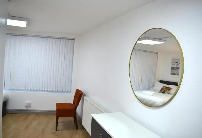 Standard-huone Jaettu Kylpyhuone, Birmingham City Centre Apartment Room Near China Town