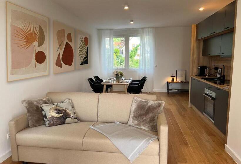침실 1개 아파트, Living Timeless   Adler Apartments Sasbachwalden