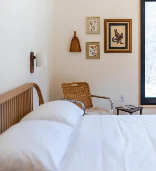キングサイズベッドのデラックスルーム, Eastwind Hotel Oliverea Valley