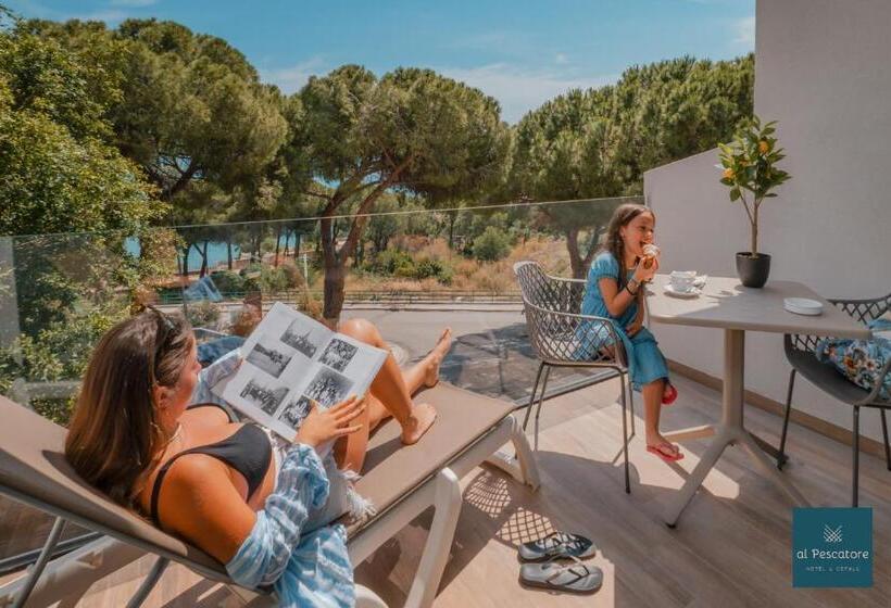 חדר סופריור נוף לים, Al Pescatore Suites