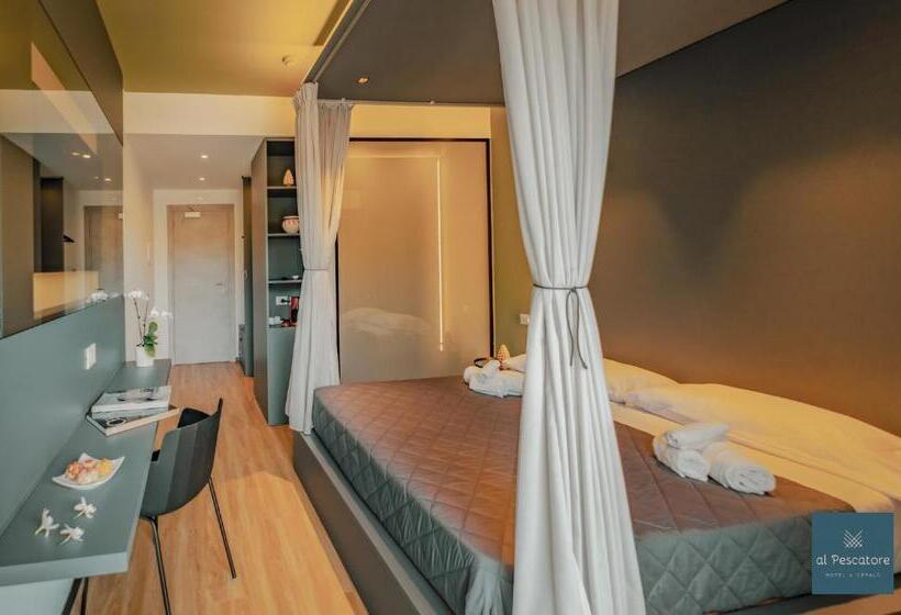 חדר סופריור נוף לים, Al Pescatore Suites