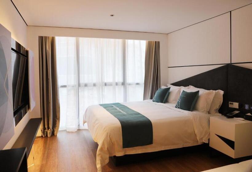 스탠다드 룸, Pengke Boutique Hotel   Sungang Sunway Station