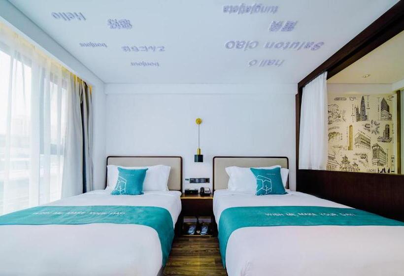 디럭스 룸, Pengke Boutique Hotel   Sungang Sunway Station