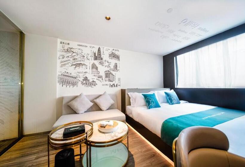 스탠다드 싱글 룸, Pengke Boutique Hotel   Sungang Sunway Station