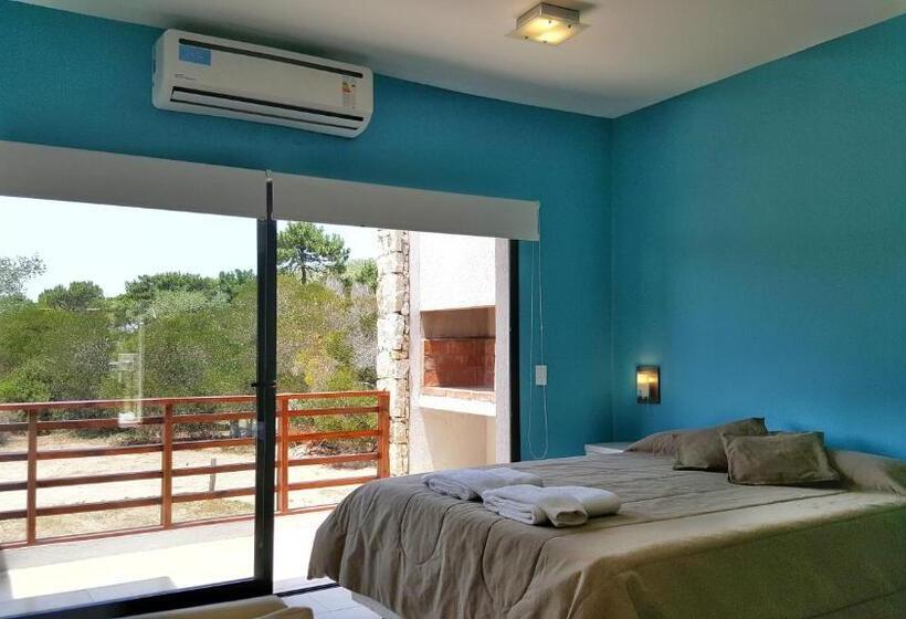 غرفة ديلوكس مزودة بشرفة, Cabañas Arenas Blandas