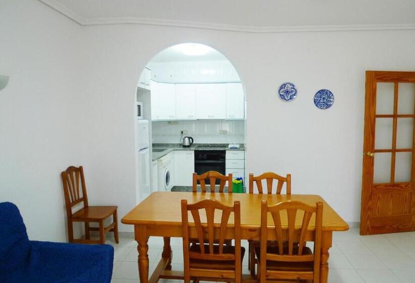 침실 1개 테라스 아파트, Euromar I Tepinsa Alquiler De Apartamentos