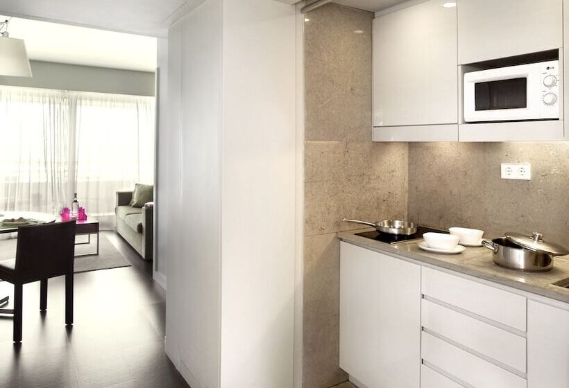 2段ベッド付スタンダードワンルーム, Aqualuz Troia Rio by The Editory