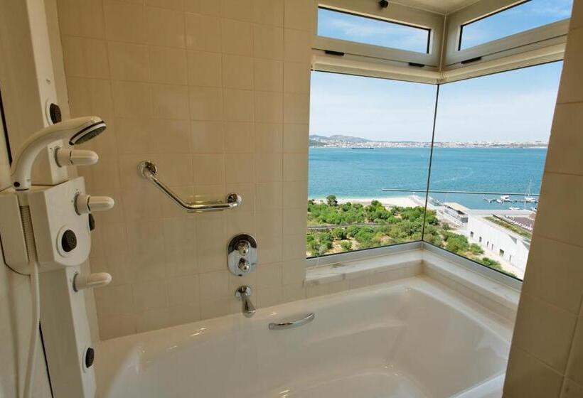 1ベッドルームペントハウスアパート, Aqualuz Troia Rio by The Editory