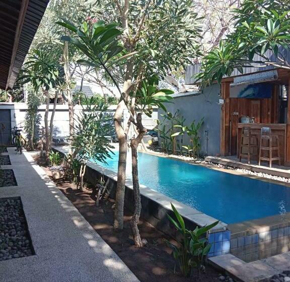 标准间带游泳池, Villa Phyphy