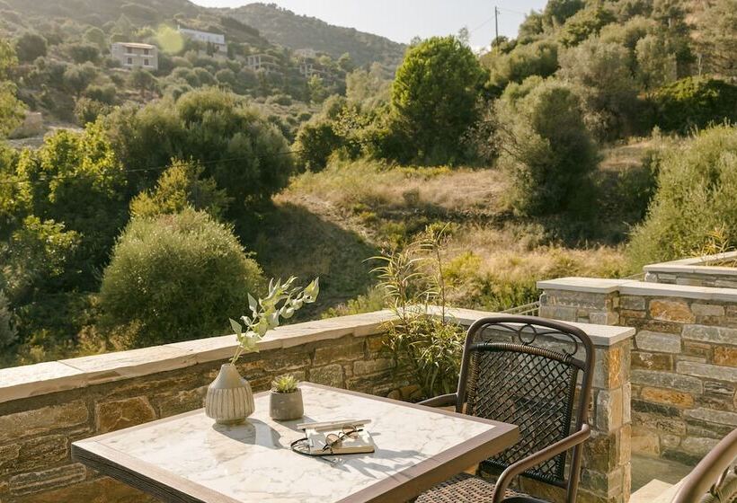 חדר דלוקס צדדי נוף לים, Paramithenio Village Beach Resort & Spa