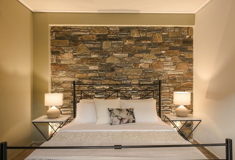 חדר דלוקס צדדי נוף לים, Paramithenio Village Beach Resort & Spa