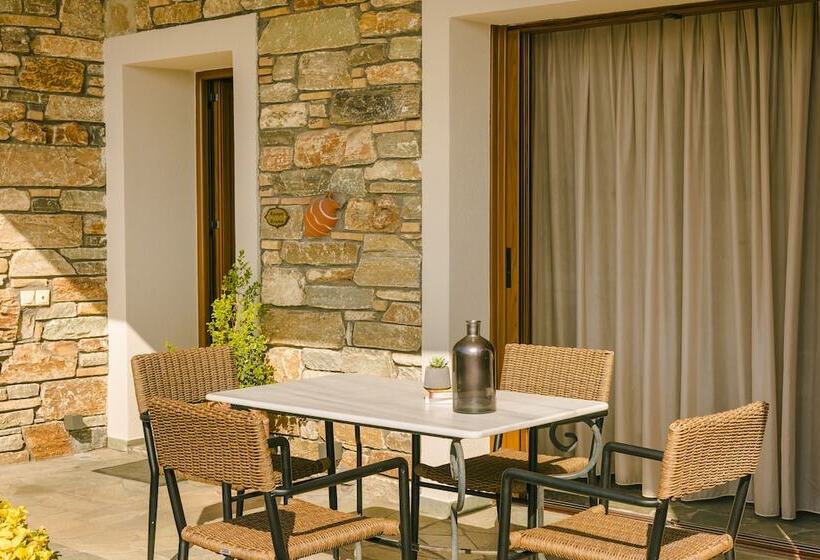 带海景的复工套房, Paramithenio Village Beach Resort & Spa